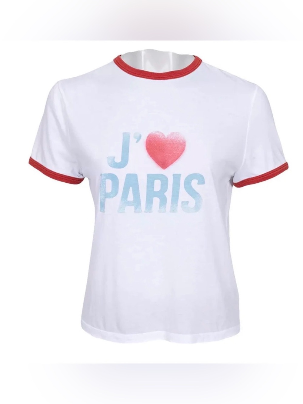 Dior Alphabet Love Short Sleeve T-Shirt in White Cotton Sz small - Picture 1 of 5